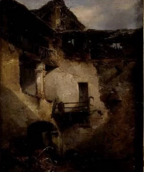 Veduta di una cascina - Museo Louis Braille